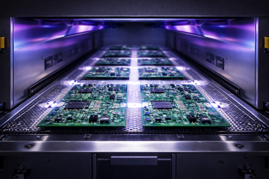 réflecteurs UV pour fours de polymérisation